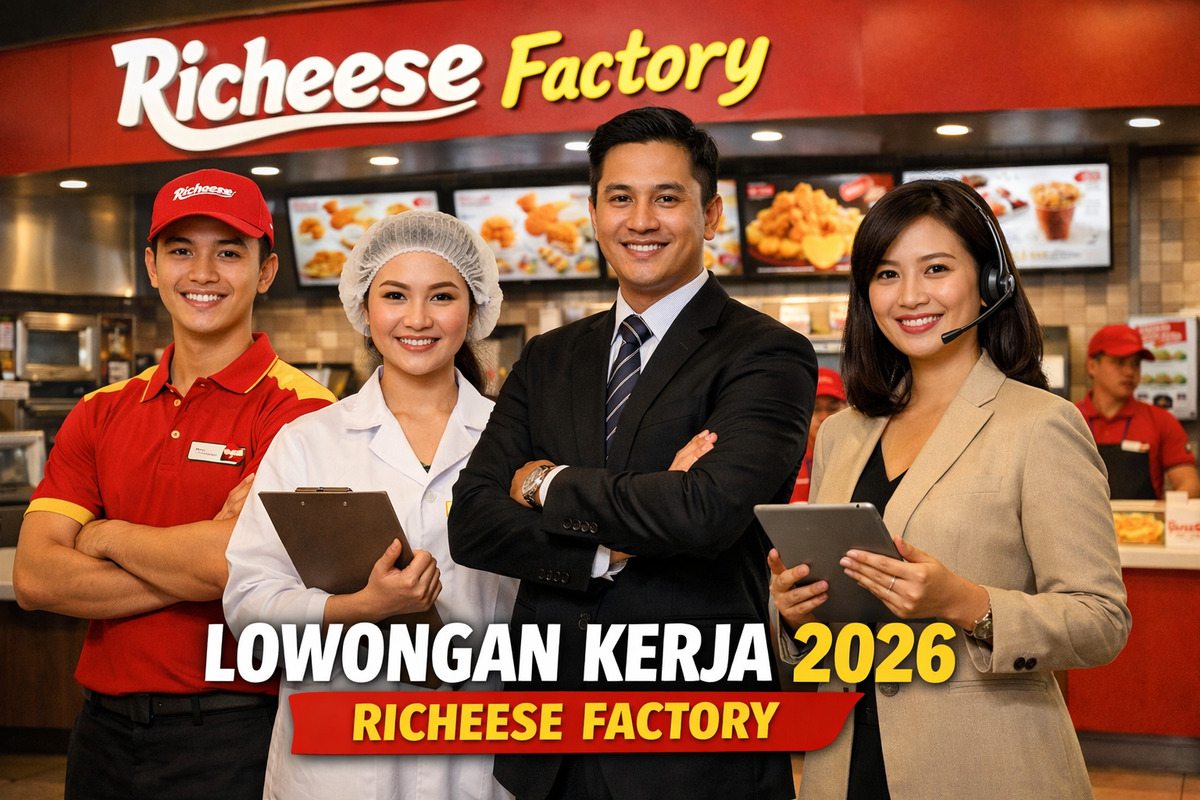 Loker Richeese Factory 2026, Tersedia Berbagai Posisi, Lulusan SMA Bisa Daftar