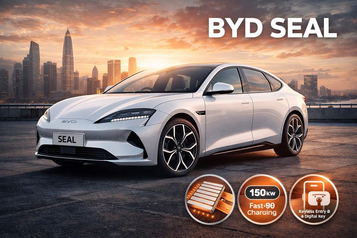 Ini Keunggulan Sedan Listrik BYD Seal yang Diluncurkan Januari 2024