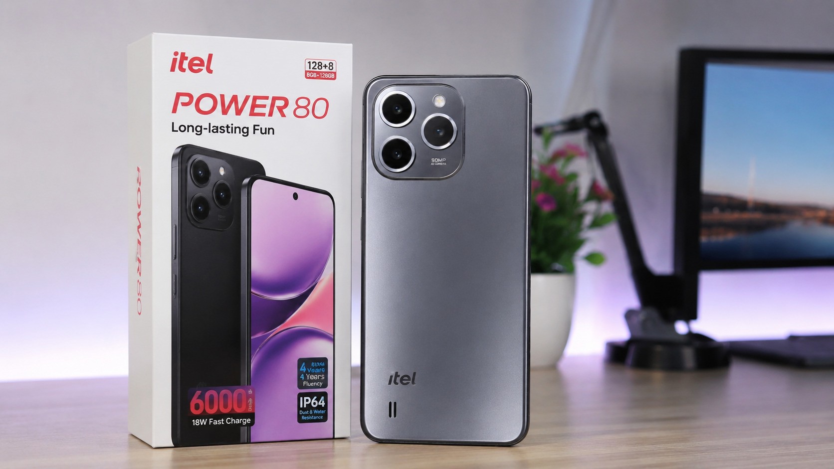 Itel Power 80 Resmi Hadir di Indonesia, Desain Premium Harga Cuma Rp 2 Jutaan!