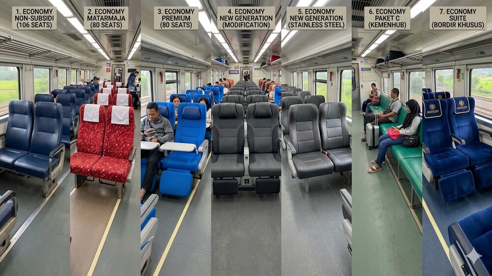 Ekonomi Tapi Gak Bikin Pegal? Intip Transformasi Kursi KAI Terbaru!