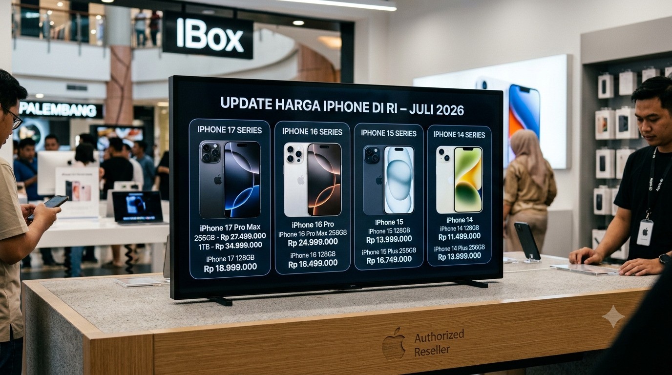 Dompet Menjerit! Update Terbaru Harga iPhone 17 Sampai 14 di RI per Juli 2026 yang Makin Melambung