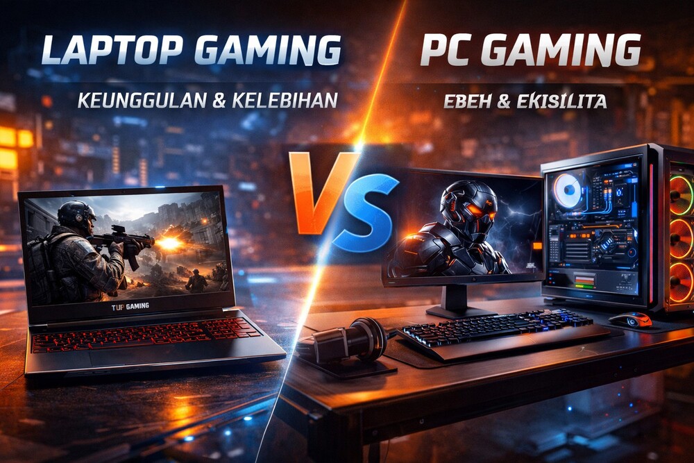 Laptop Gaming vs PC Gaming: Keunggulan yang Perlu Kamu Tahu