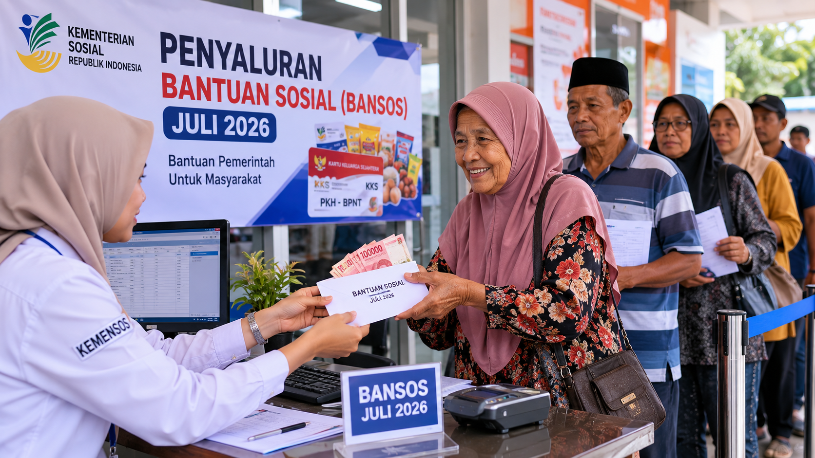 Penyaluran Bansos Juli 2026 Resmi Berakhir, Penerima Diminta Segera Cek Status