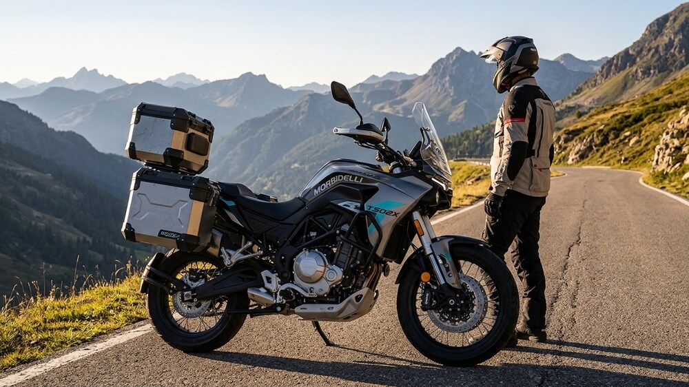 Morbidelli T502X Tawarkan Mesin 486 cc dan Fitur Touring Modern