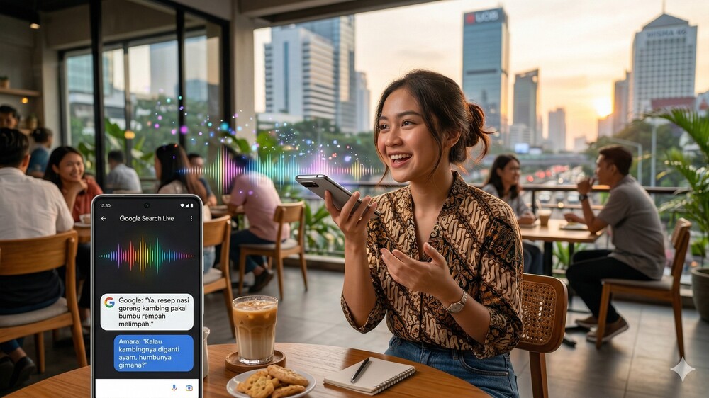 Malas Ngetik? Search Live Google Solusi Jitu Buat Warga Indonesia