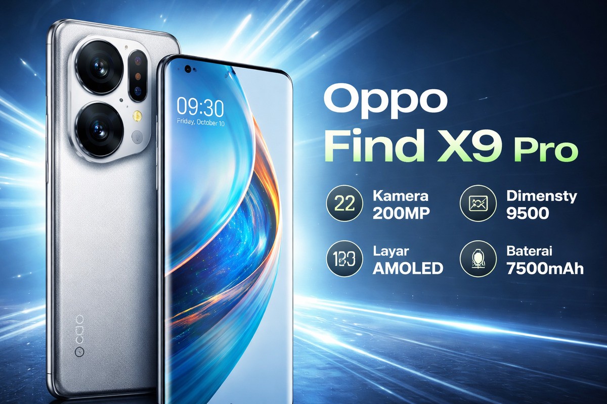 Spesifikasi Oppo Find X9 Pro Terungkap, Kamera Periskop dan Performa Kencang