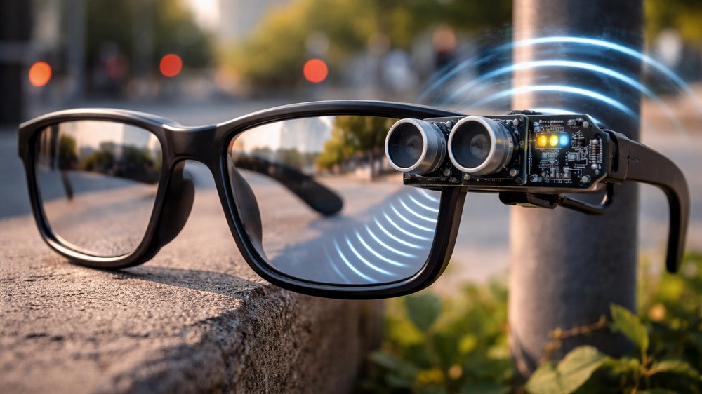 Inovasi Kacamata Pintar Arduino, Bantu Pengguna Hindari Rintangan.