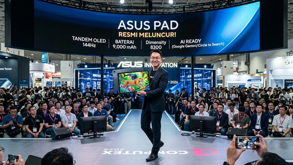Tablet Layar Dewa! ASUS Pad Resmi Meluncur Tantang Dominasi Pasar Global!