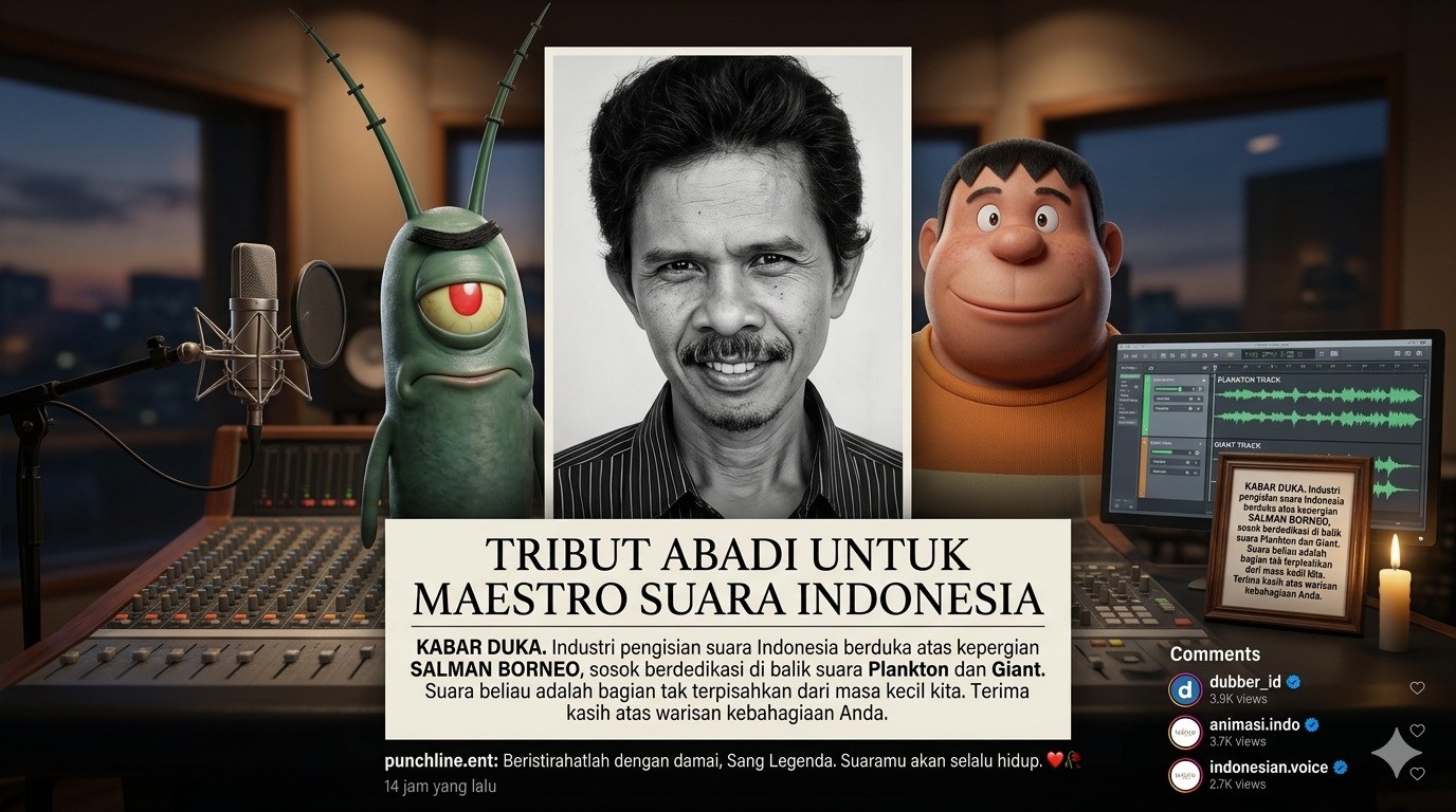 Gema Suara yang Takkan Pernah Redup: Selamat Jalan Salman Borneo!