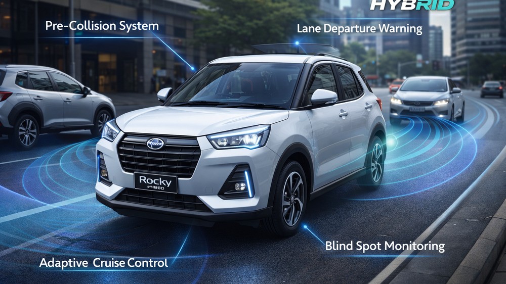 Amankan Perjalananmu: Fitur Keselamatan Lengkap di Daihatsu Rocky Hybrid
