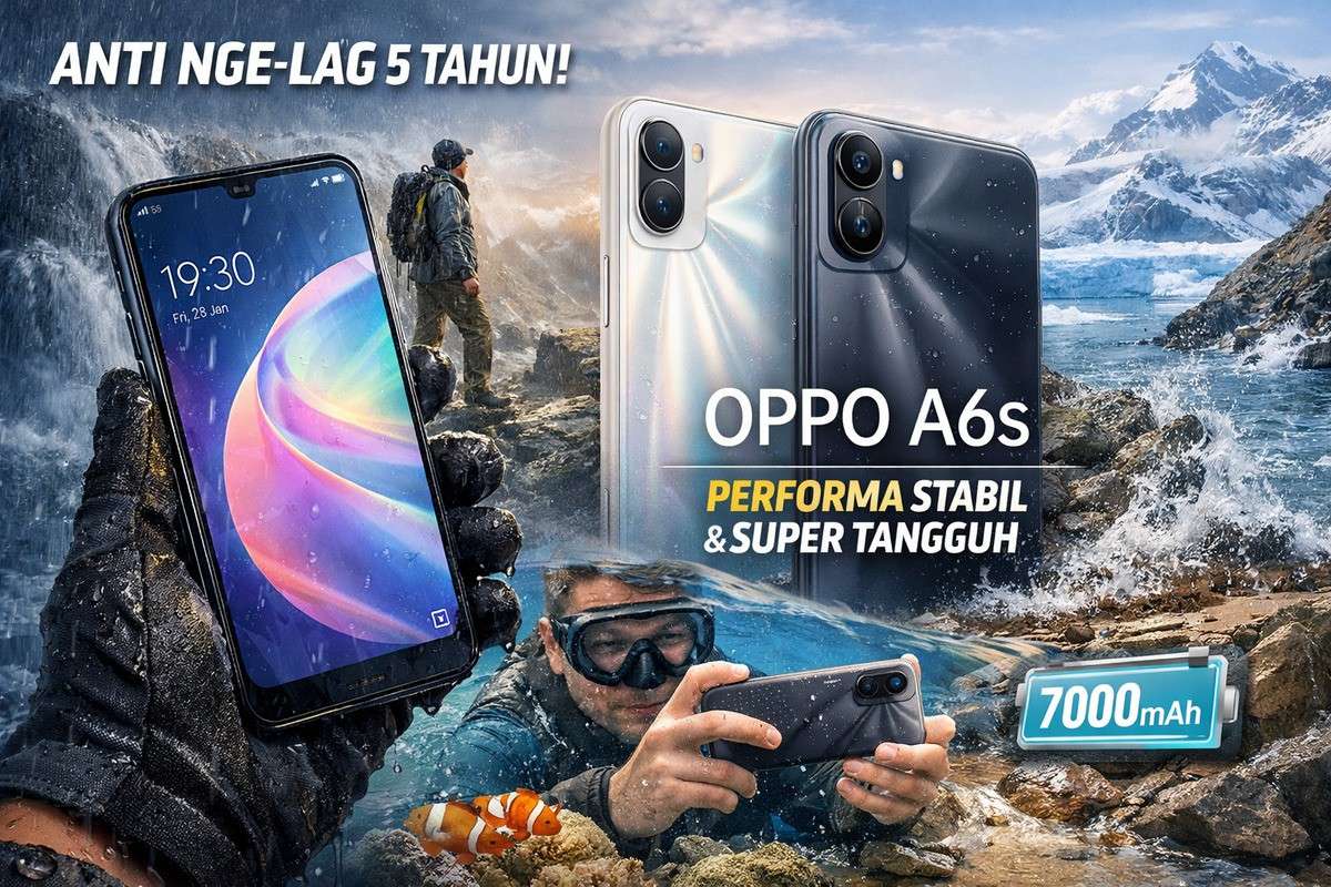 Anti Nge-lag 5 Tahun! OPPO A6s Hadir dengan Performa Stabil dan Super Tangguh