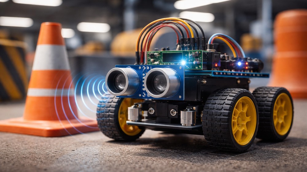 Sensor Ultrasonic: Teknologi Kecil yang Membantu Robot Menghindari Rintangan
