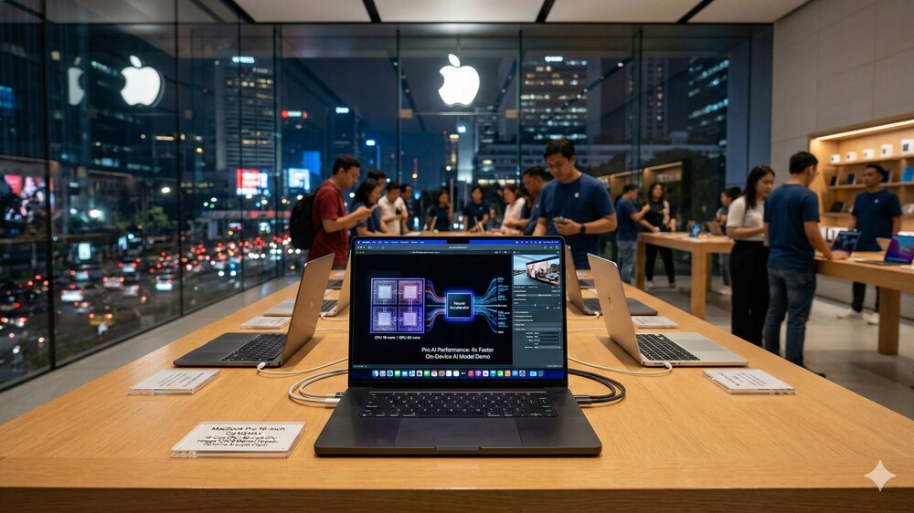Super Ngebut! MacBook Pro Generasi Terbaru Bawa Chip M5 dengan AI 4x Lebih Cepat