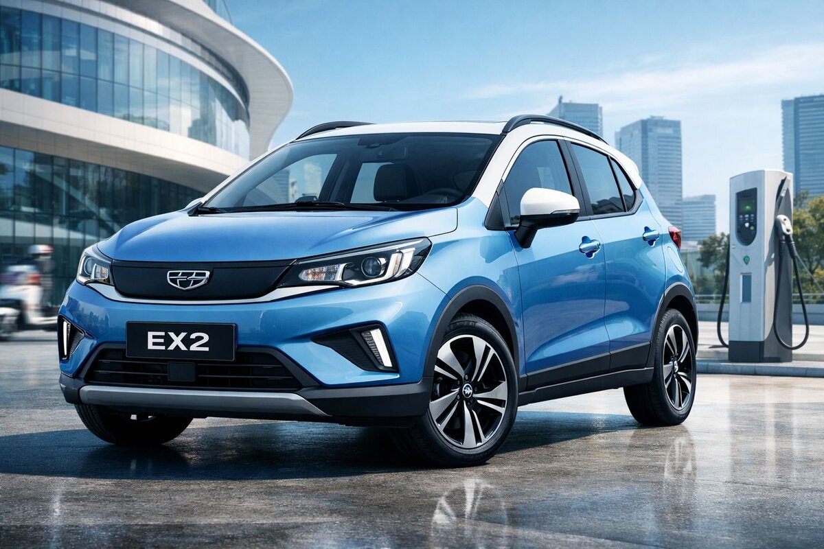 Incar Segmen Menengah dan Anak Muda, Geely EX2 Hadir dengan Desain Ringkas dan Hemat Biaya