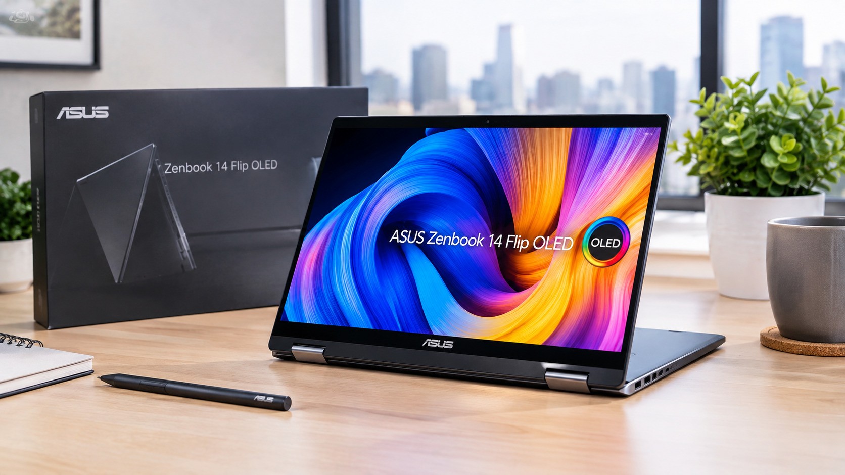 ASUS Zenbook 14 Flip OLED Punya Engsel 360 Derajat, Ini Harga dan Spesifikasinya