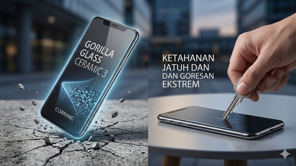 Layar Gadget Makin Tangguh Berkat Teknologi Gorilla Glass Ceramic 3