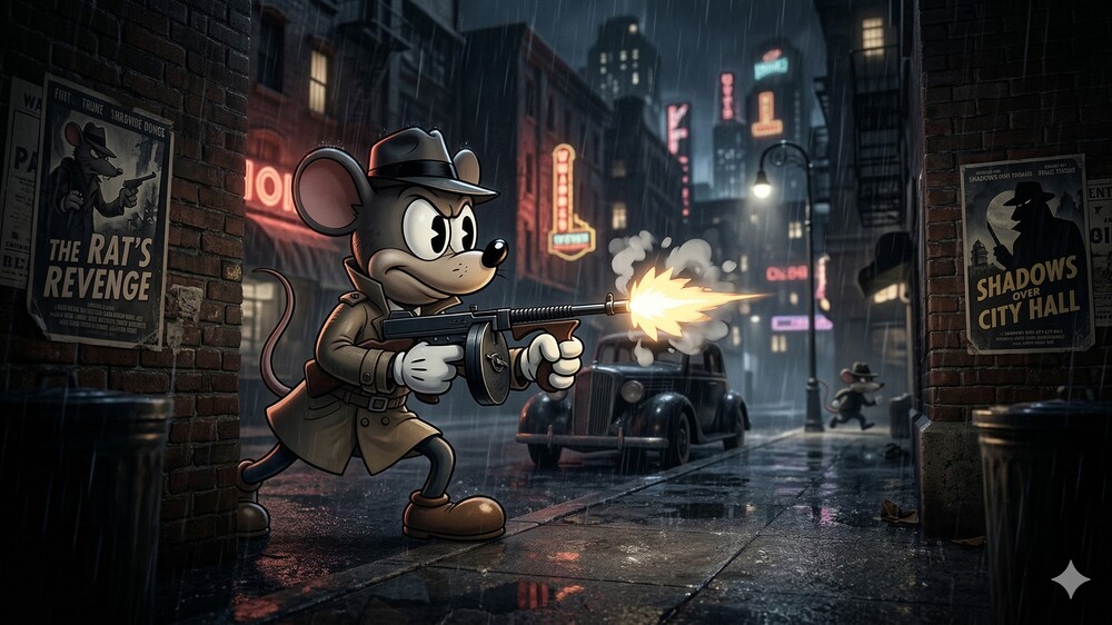 Mouse: P.I. For Hire Siap Gebrak Pasar Game dengan Visual Kartun Klasik 1930-an