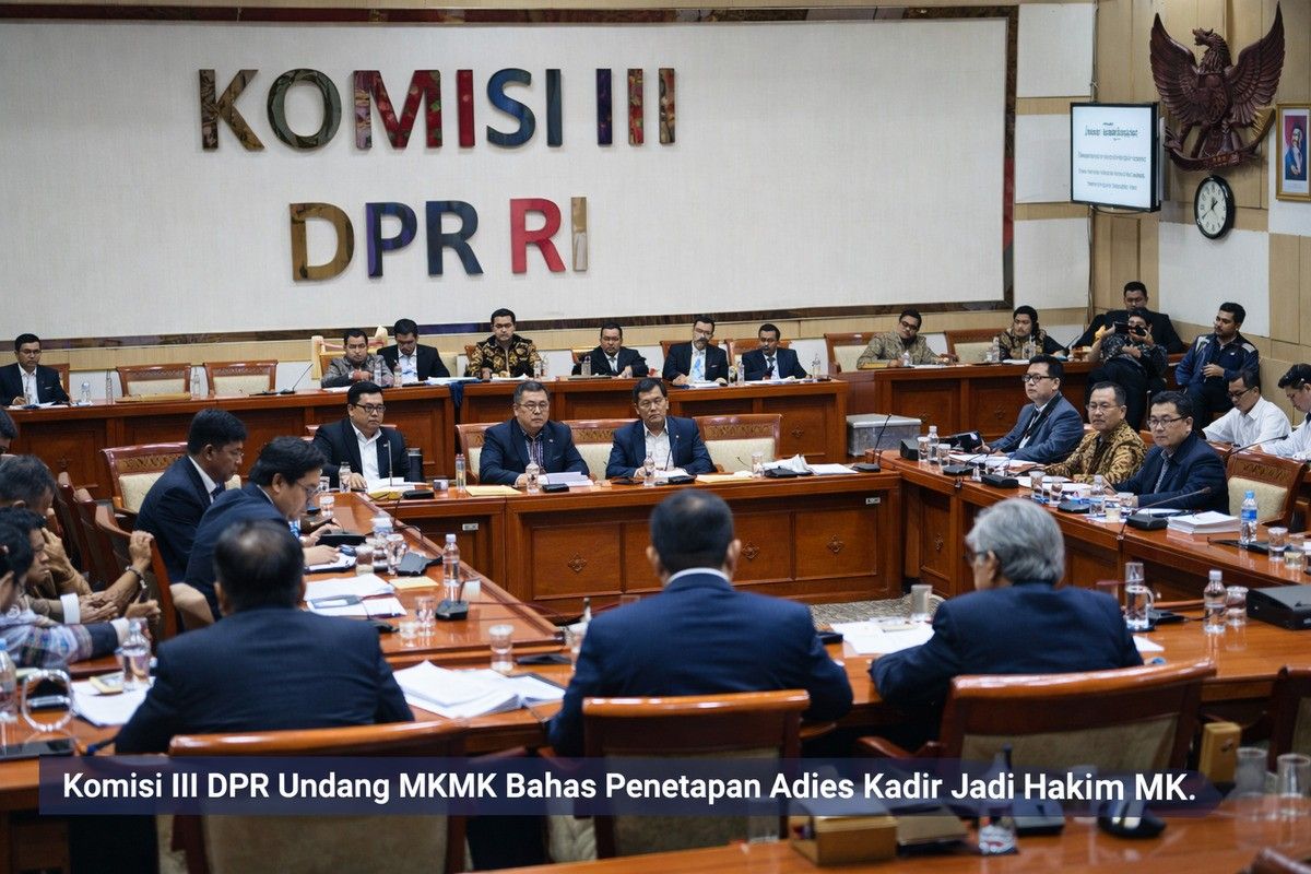 Kursi Hakim MK Memanas, DPR dan MKMK Saling Tegas