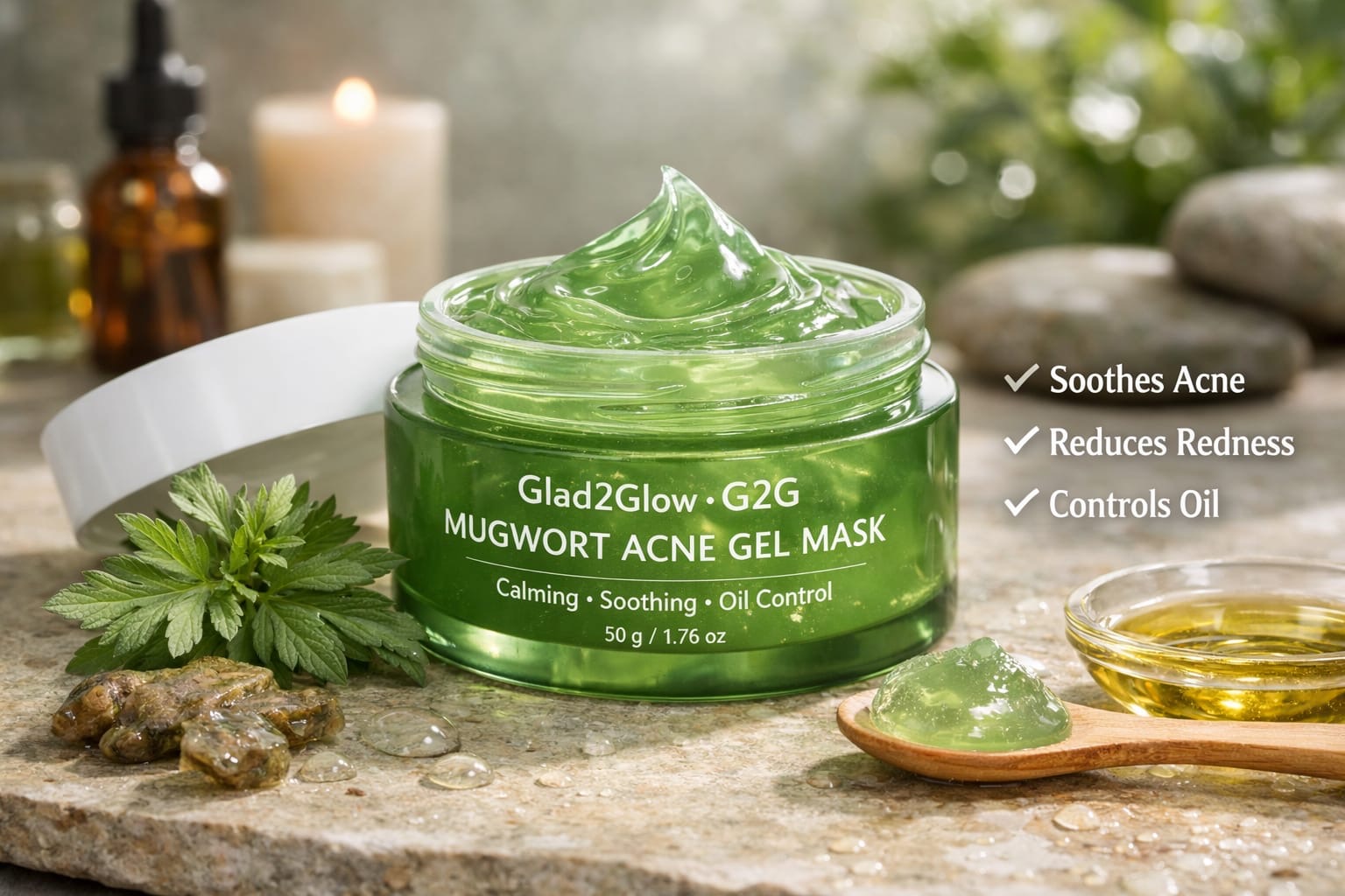 Tren Mask Gel Glad2Glow yang Bikin Wajah Makin Fresh