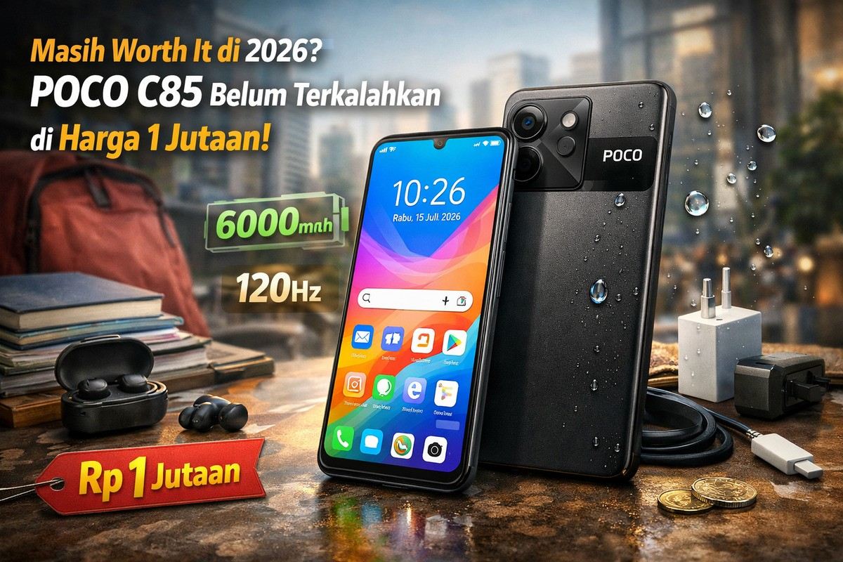 Masih Worth It di 2026? POCO C85 Ternyata Belum Terkalahkan di Harga 1 Jutaan!