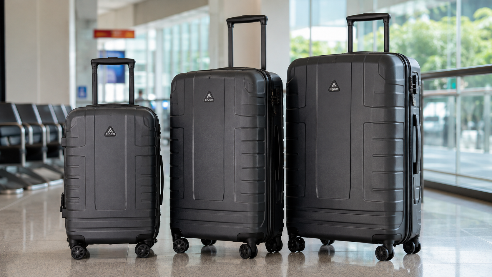 EIGER Safar 20 Inci, Koper Terbaru dengan Bahan Polycarbonate dan Kunci TSA