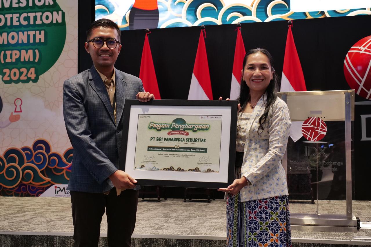 Perusahaan Anak BRI Menjadi Juara Kompetisi Pembukaan Rekening Efek Terbanyak di IPM 2024