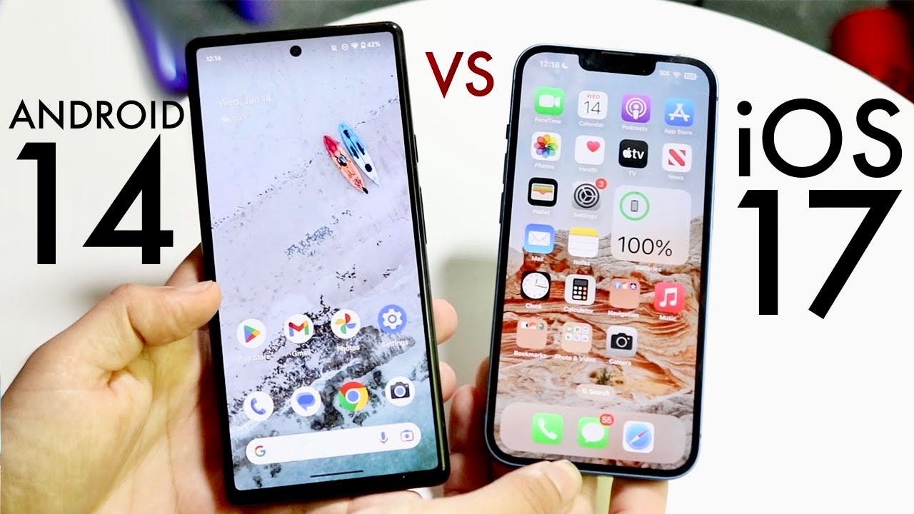 Adu Sistem Operasi Smartphone: Google Android 14 vs iOS 17, Mana yang Lebih Unggul? 