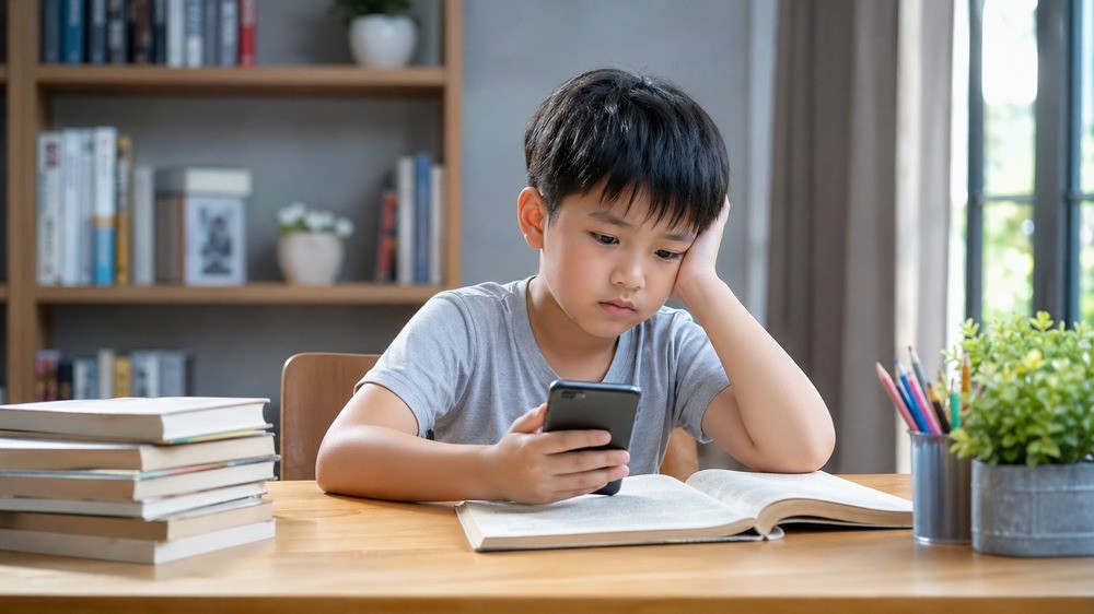 Anak Terlalu Sering Scroll Medsos, Benarkah Bisa Menurunkan Minat Baca?