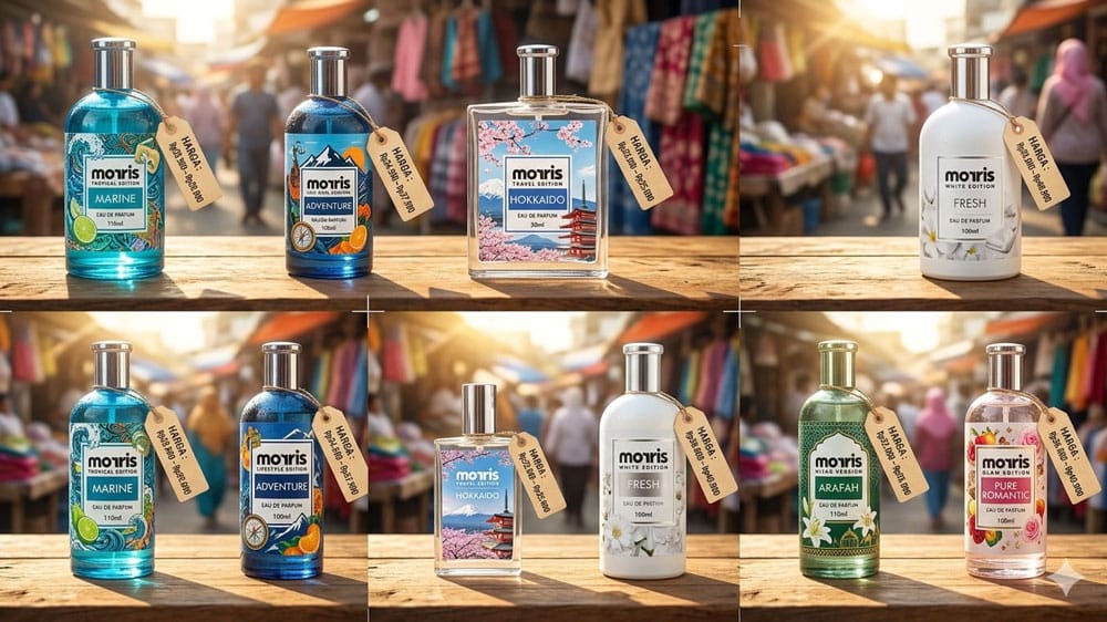 Cuaca Panas Bukan Halangan! 6 Parfum Morris Ini Bikin Kamu Segar Seharian