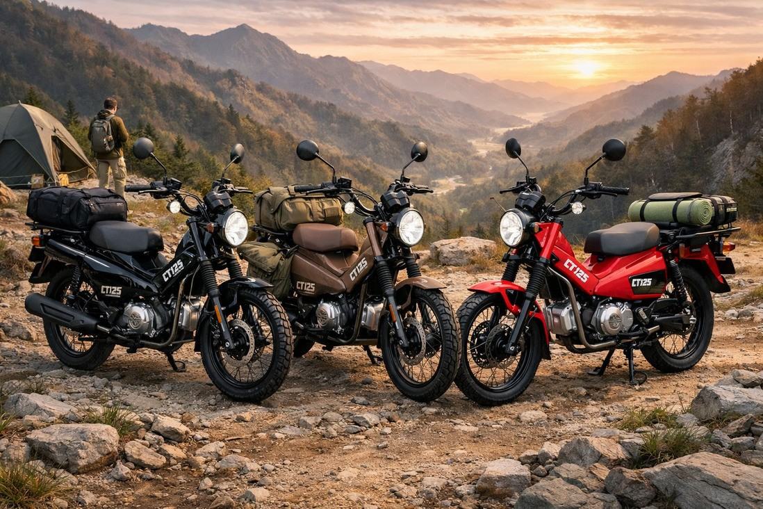 Honda CT125 Hunter Cub 2026 Resmi Dirilis di Jepang, Motor Adventure Mini Idaman Anak Touring