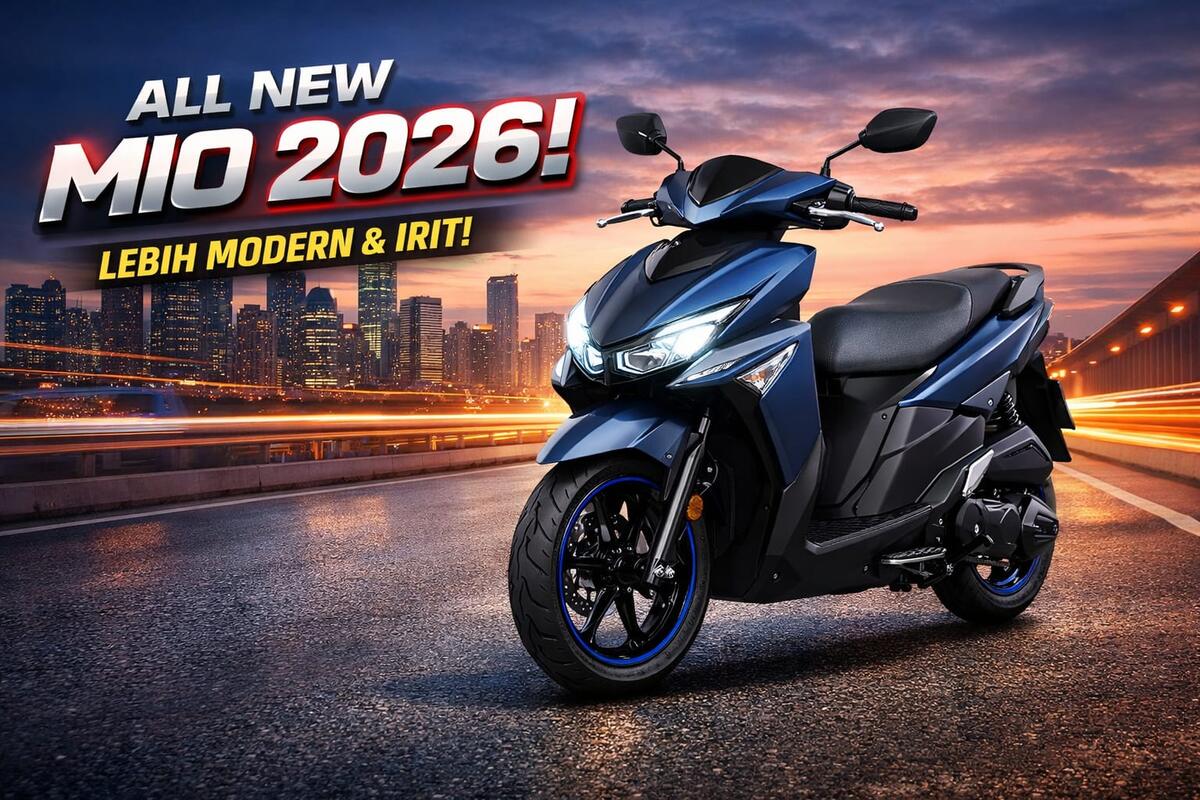 Diklaim Lebih Irit BBM, All New Mio 2026 Siap Jadi Daily Ride Anak Muda