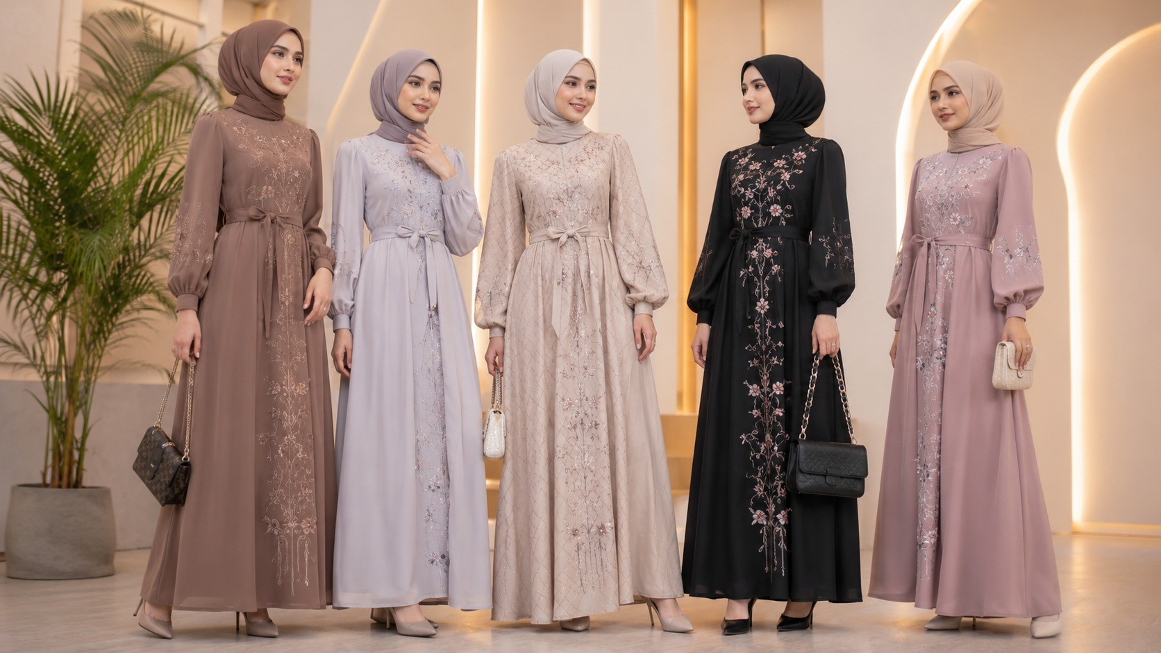 Fashion Muslim Berubah, Gamis Kini Lebih Modis dari Sebelumnya