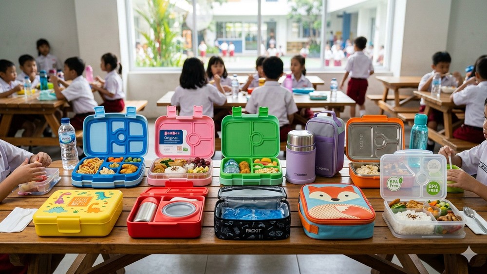 Tetap Estetik dan Higienis, Pilih 10 Kotak Bekal Hits Berikut Ini!