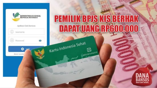 Selamat Peserta KIS BPJS Kesehatan Dapat BLT Rp 600 Ribu, Ini Cara Cairkannya