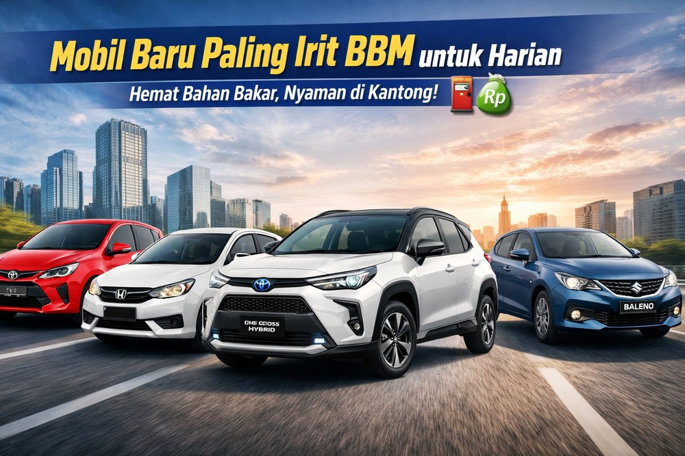 Rekomendasi Mobil Irit BBM yang Nyaman Dipakai Harian