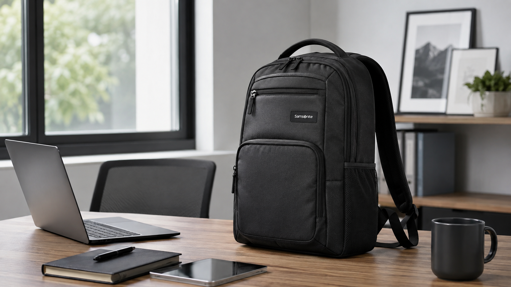 Samsonite Pro-DLX 6, Tas Laptop Premium Berbahan Nylon dan Leather