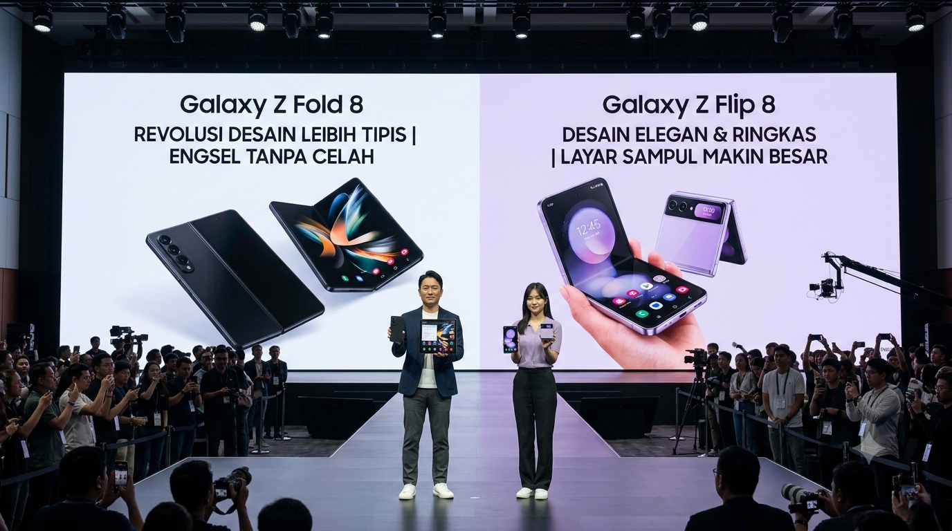 Mata Dunia Tertuju: Intip Tampilan Anyar Samsung Galaxy Z Flip 8 yang Makin Modis!