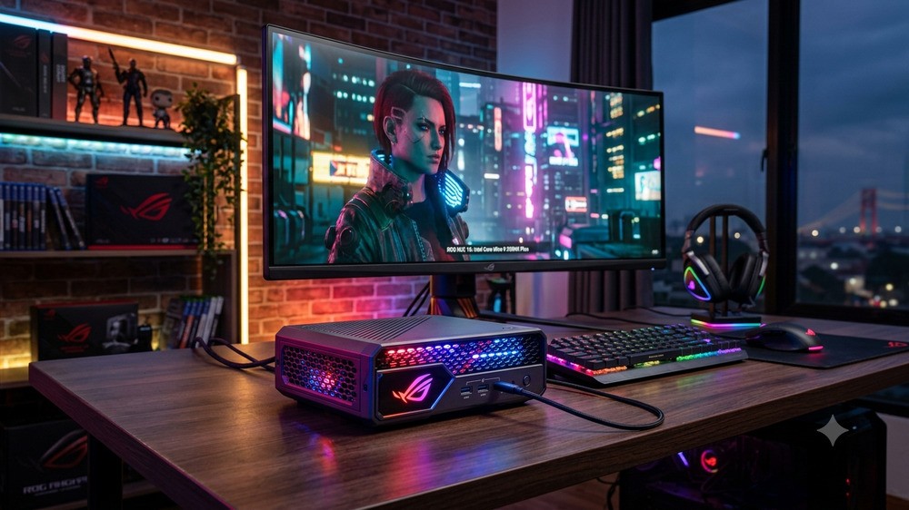 ASUS ROG NUC 16 Rilis, Monster Gaming Mini Berotak Intel Core Ultra 9!
