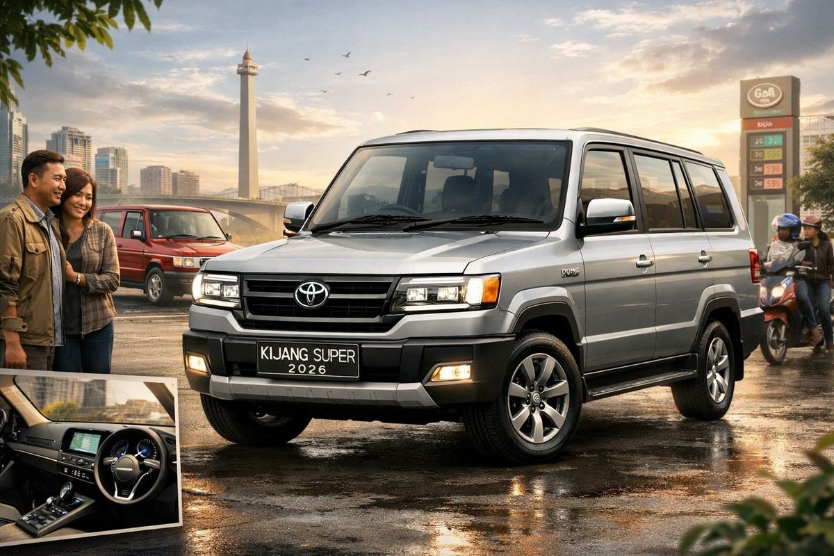 Bukan Sekadar Nostalgia! Kijang Super 2026 Disebut Lebih Irit dari Motor
