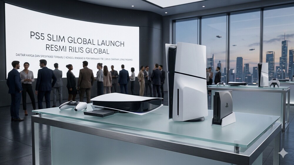 Sony Rilis PS5 Slim: Lebih Ringan, Desain Elegan, Berapa Harganya?
