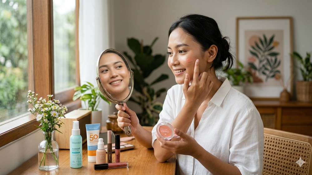 Wajah Kusam Jadi Glowing: Trik Makeup 5 Menit yang Mengubah Segalanya!