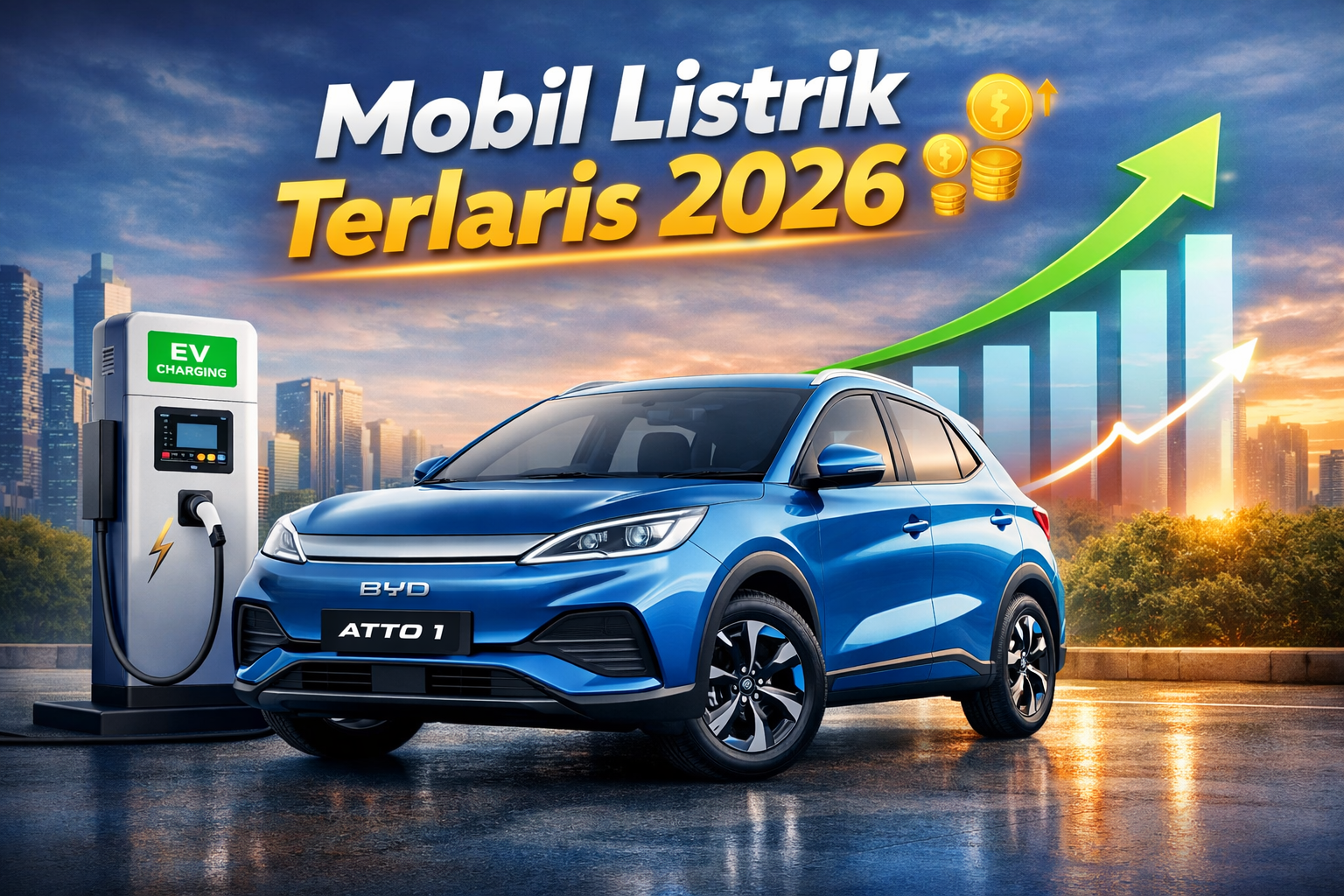 BYD ATTO 1 Jadi Mobil Listrik Terlaris 2026, Ini Detail Harga dan Fiturnya