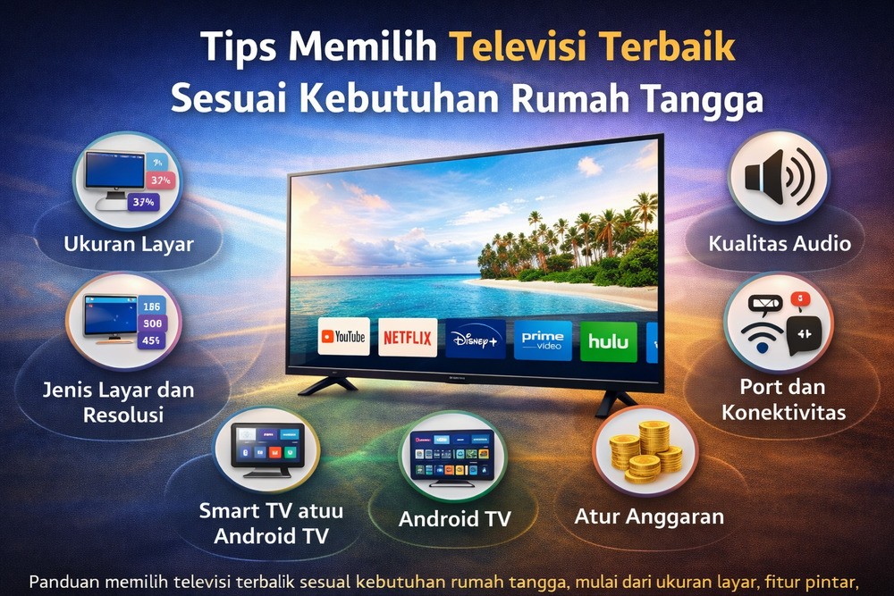 Tips Memilih Smart TV yang Cocok untuk Keluarga
