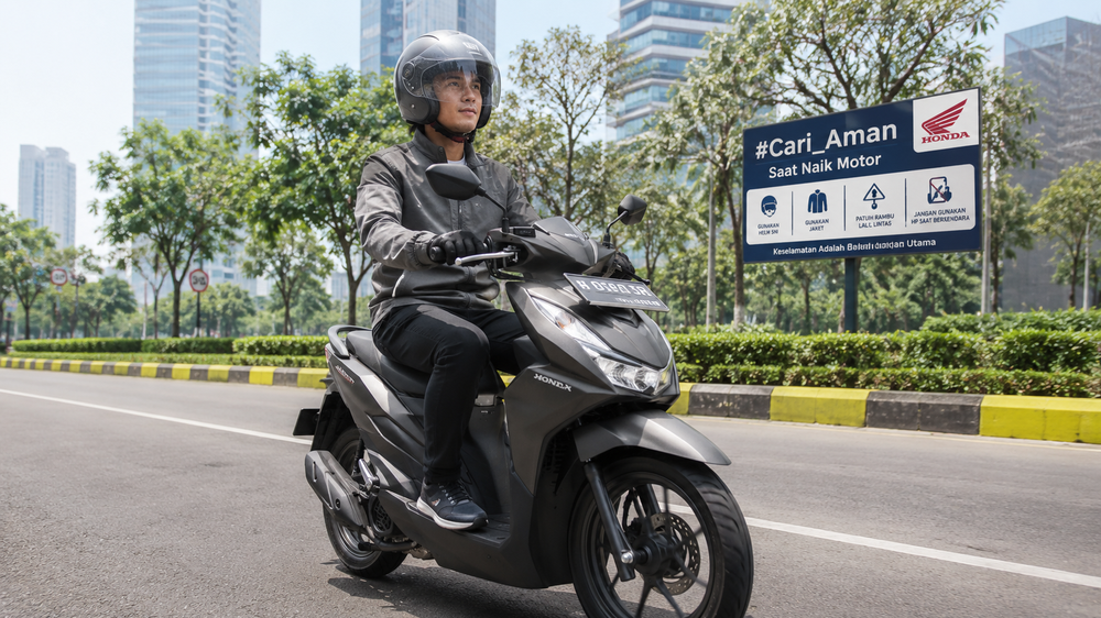 Honda dan Gaya Hidup Berkendara Aman, Nyaman, dan Penuh Percaya Diri