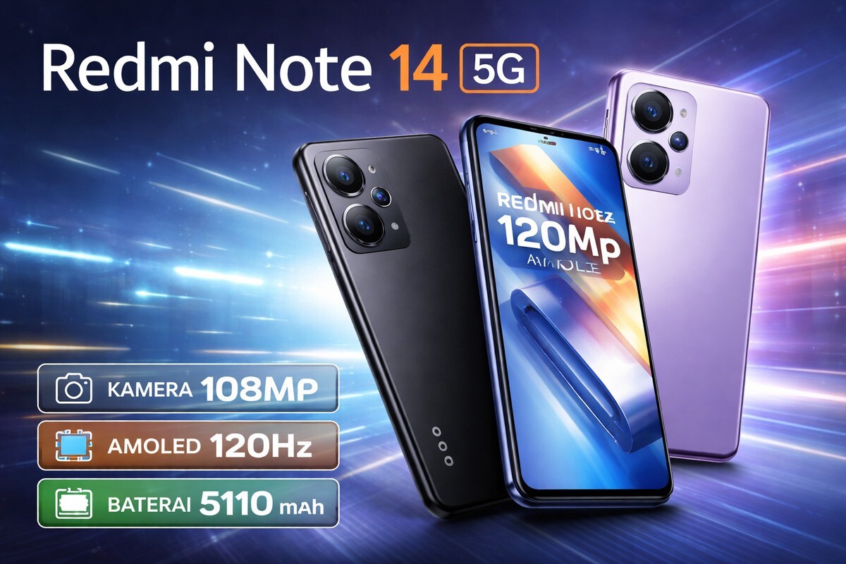 Spesifikasi lengkap fiitur Redmi Note 14 5G 2025