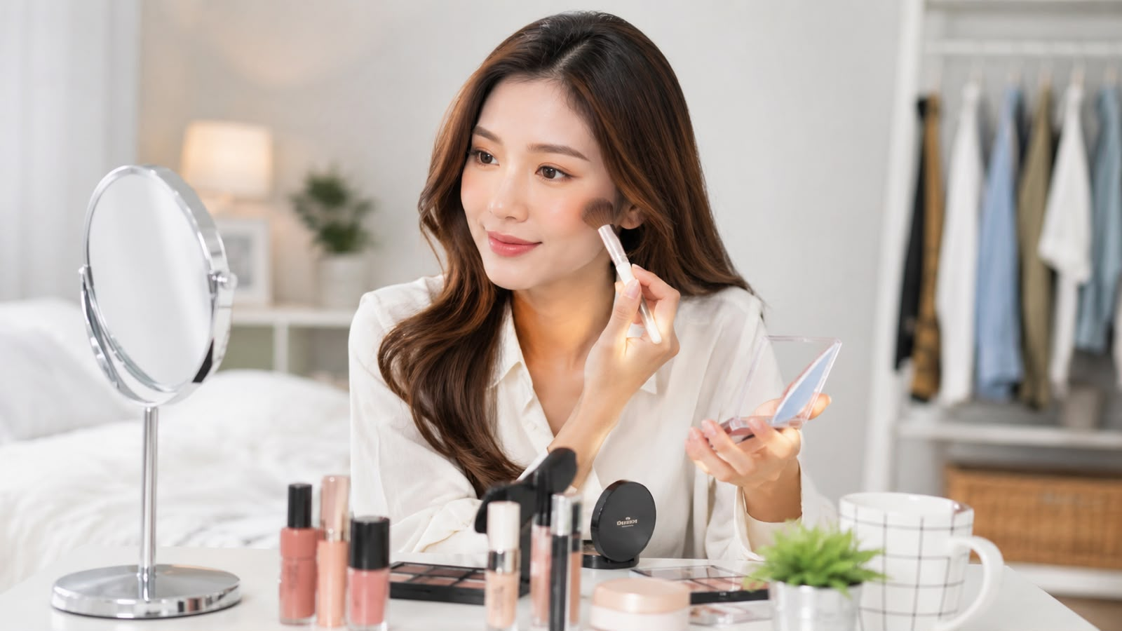 Anti Ribet! Ini Cara Makeup Cepat yang Tetap Bikin Wajah Fresh Seharian