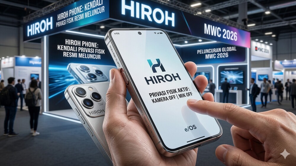 Fitur Canggih Hiroh Phone: Ponsel Privasi Tingkat Tinggi Hadir di MWC 2026