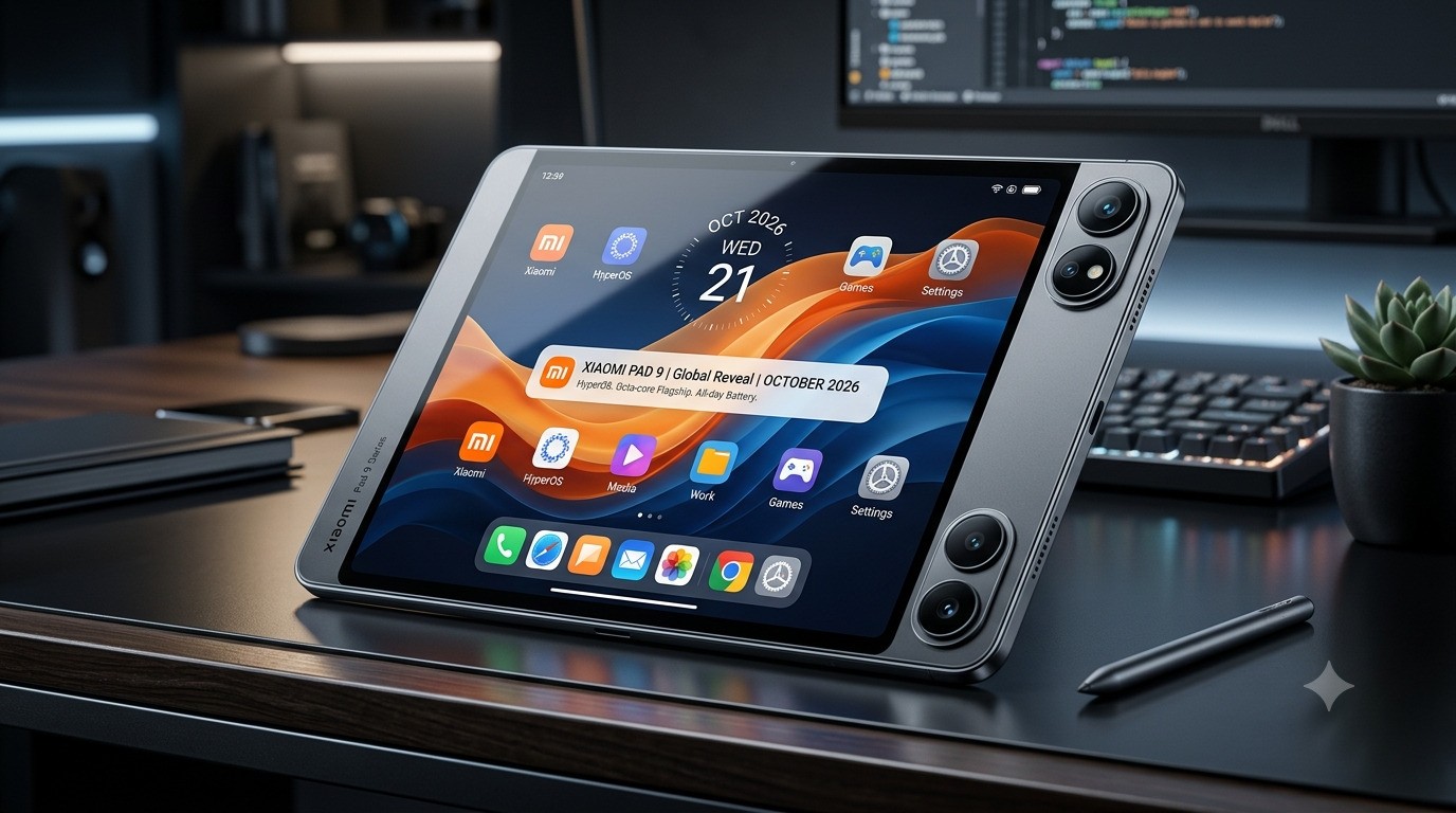 Xiaomi Pad 9 Siap Dobrak Pasar, Tablet Monster Ini Rilis Oktober 2026!
