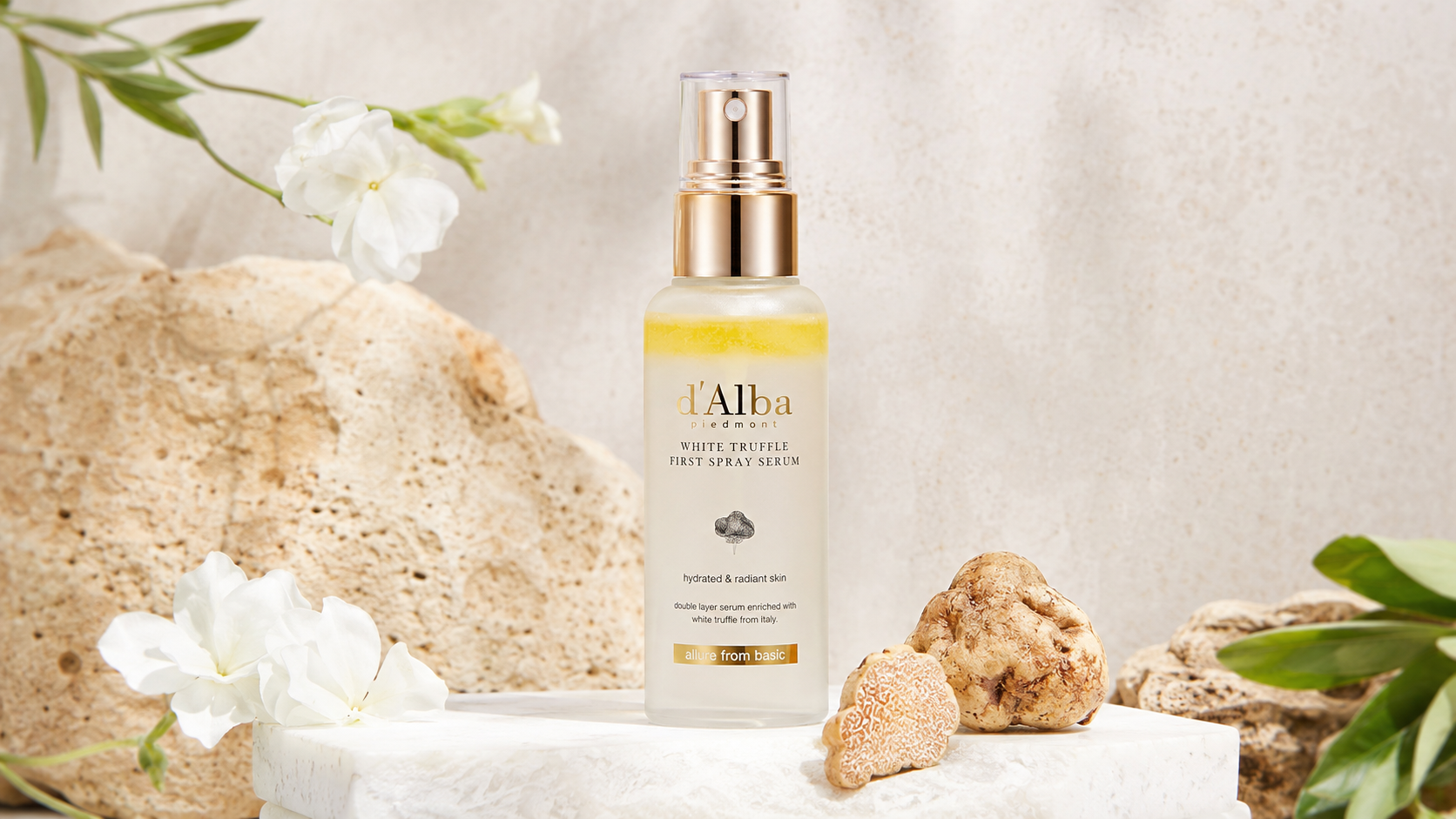 d’Alba White Truffle First Spray Serum, Serum Spray untuk Kulit Glowing