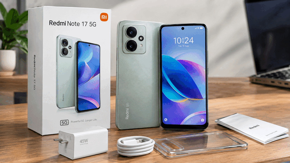 Redmi Note 17 5G Resmi Hadir dengan AMOLED 120Hz dan Baterai 7.700 mAh